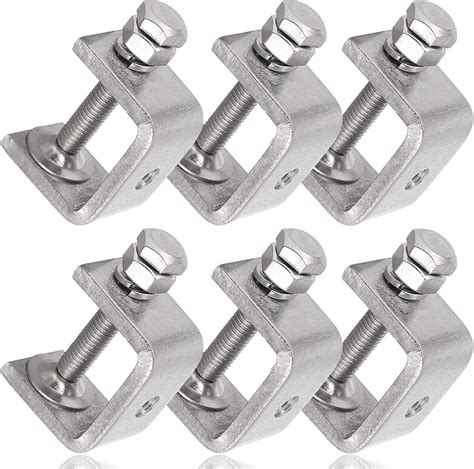 metal c-clamp bracket|stainless steel c clamps.